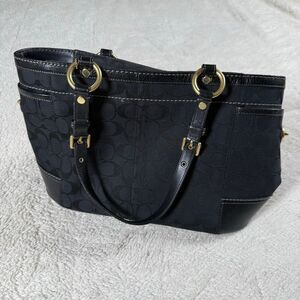 Coach Vintage Y2K Signature Monogram E0768-11237 Shoulder Bag Tote Purse